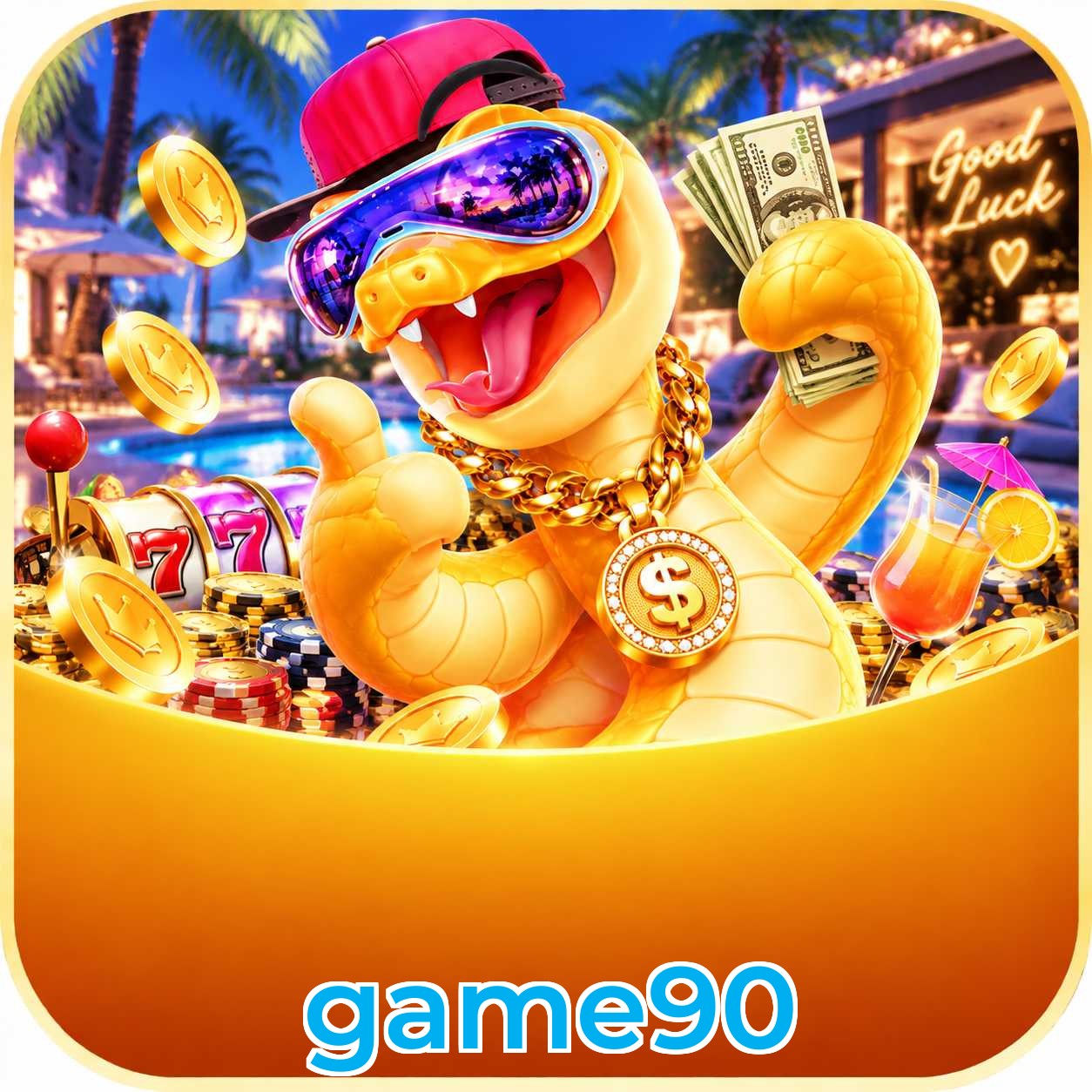 Pacote de boas-vindas ao criar conta na game90